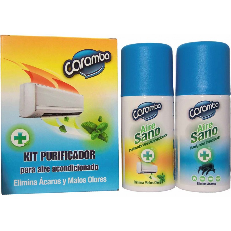 KIT PURIFICADOR AIRE ACONDICIONADO 2 X 150ML